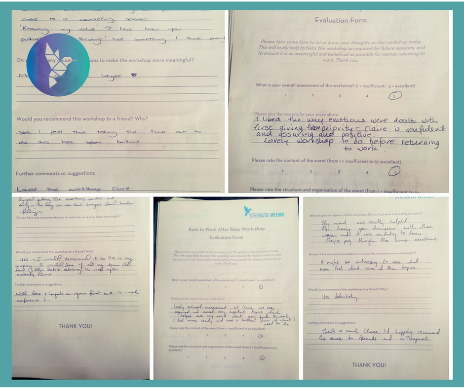 workshop feedback july 17